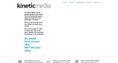 Desktop Screenshot of kinmedia.com